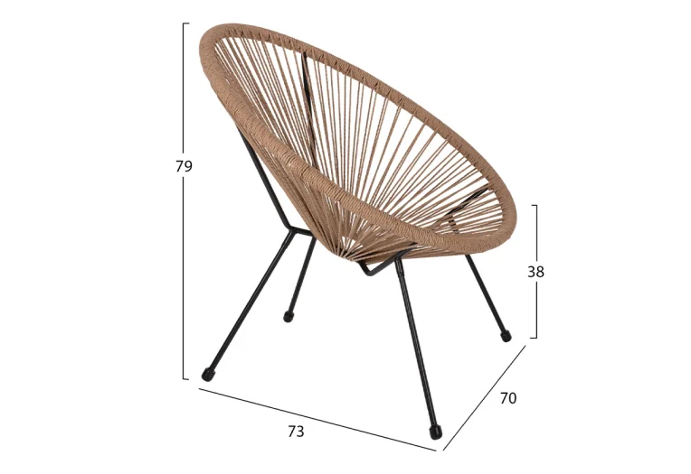 Размери стол Acapulco HM21100